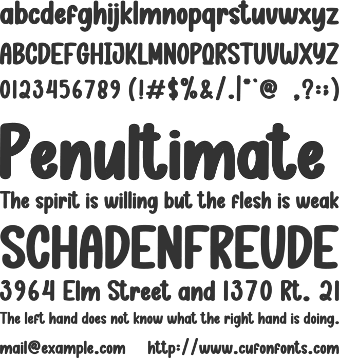 Star Shine font preview