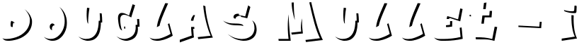 Douglas Mullet - Inner Regular font
