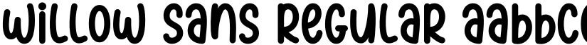 Willow Sans Regular font