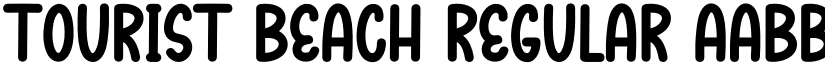 Tourist Beach Regular font
