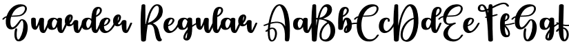 Guarder font download