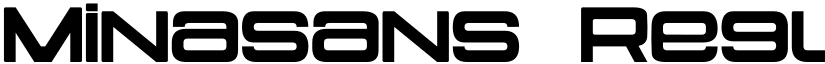 Minasans Regular font