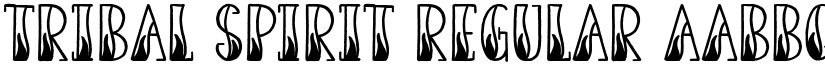 Tribal Spirit Regular font