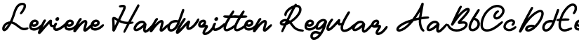 Leviene Handwritten Regular font