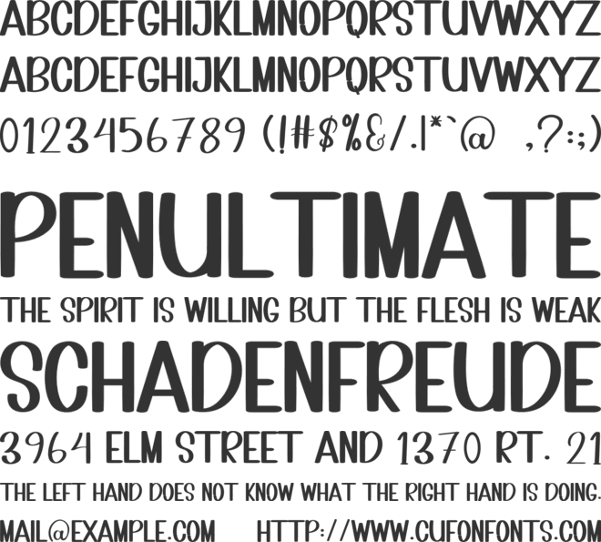 Barbie Vintage font preview