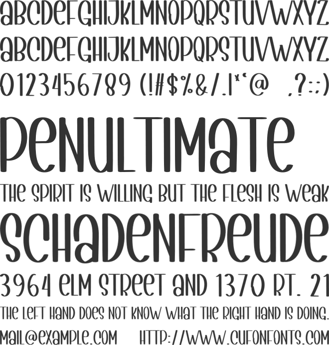 PLAYING BASEBALL font preview