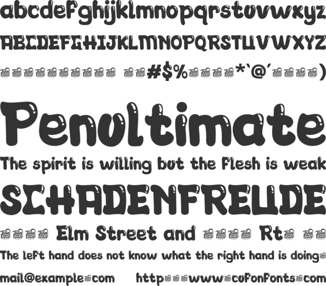 JOYI Trial font preview