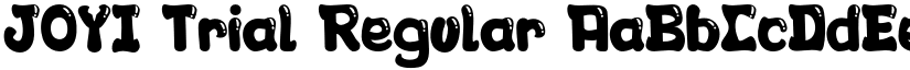 JOYI Trial Regular font