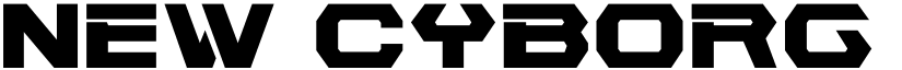 New Cyborg Regular font