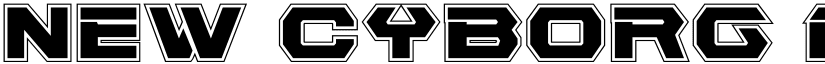New Cyborg Academy Regular font