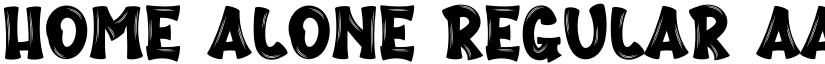 Home Alone Regular font