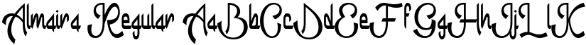 Almaira Regular font