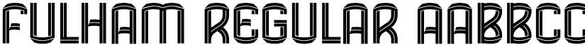 Fulham Regular font