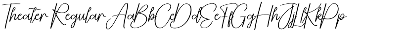 Theater Regular font