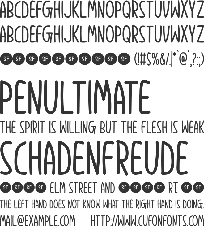 Easter Blessings font preview