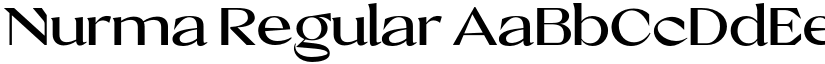 Nurma Regular font