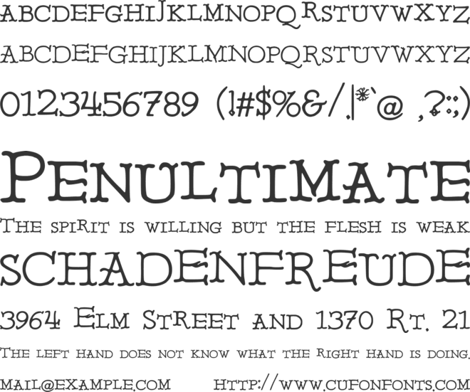 Cyber Glyphs font preview