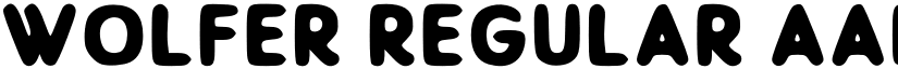 Wolfer Regular font