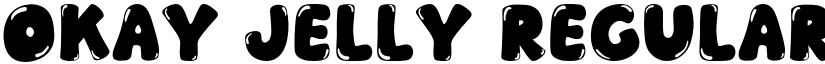 Okay Jelly Regular font