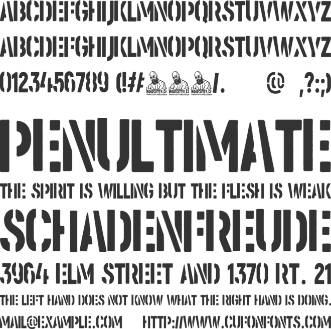 Comando Valenciano font preview