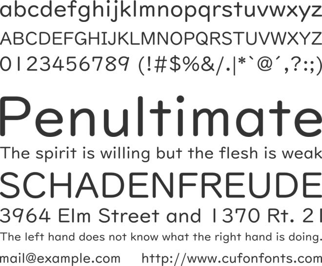 HLkyokasho font preview