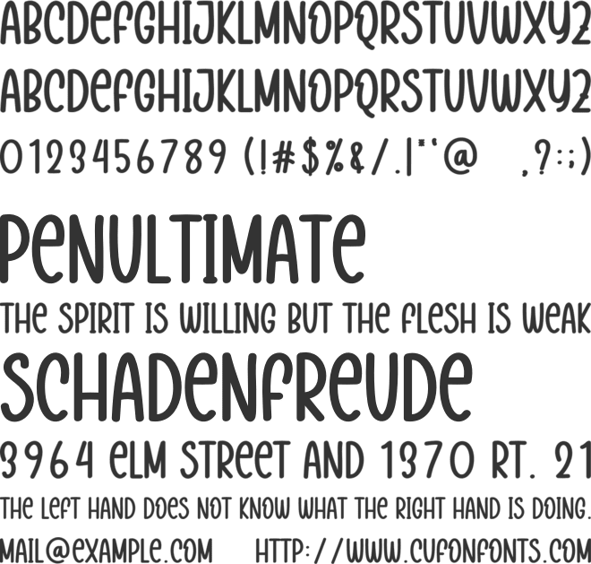 Summer Farmhouse font preview