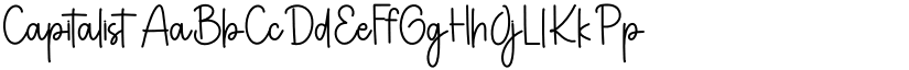Capitalist font
