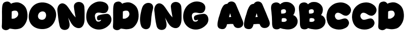 Dongding font