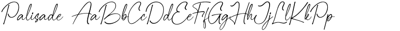 Palisade font