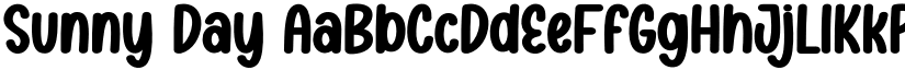 Sunny Day font
