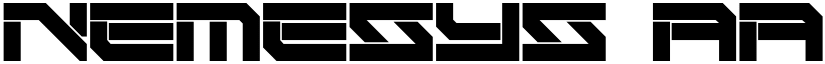 NEMESYS font