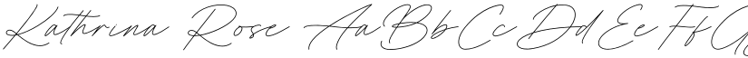 Kathrina Rose font