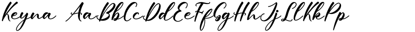 Keyna font