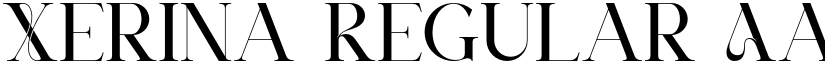 Xerina Regular font