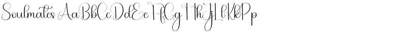 Soulmates font