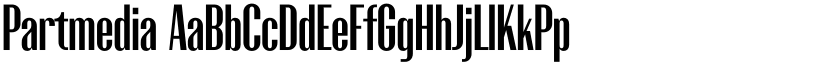 Partmedia font