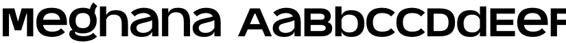 Meghana font