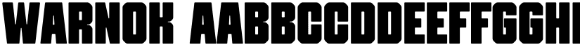 Warnok font