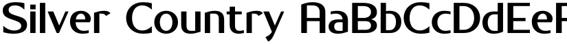 Silver Country font