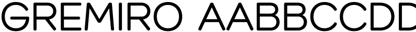 Gremiro font
