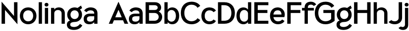 Nolinga font