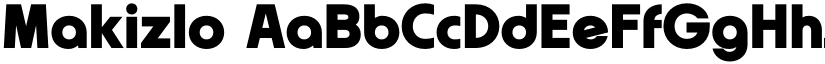 Makizlo font