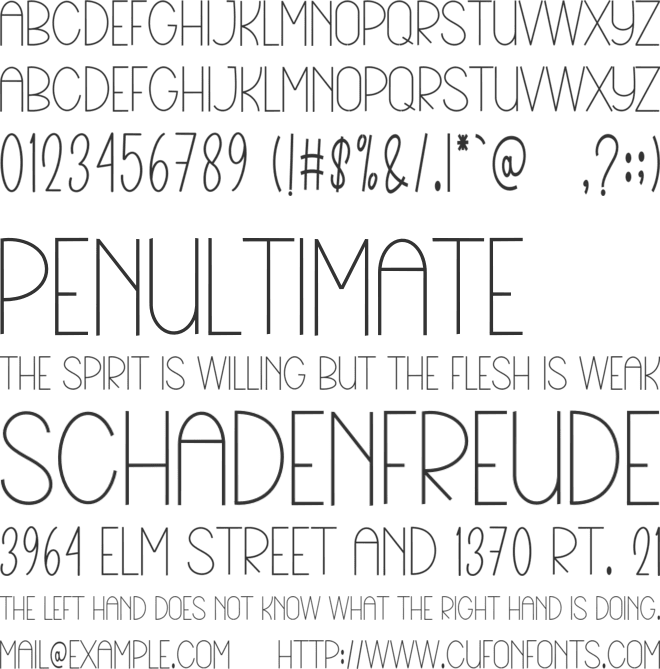 Together  Mother font preview