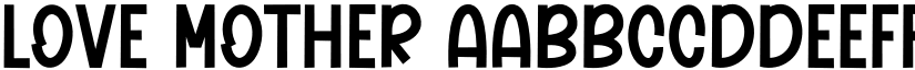Love Mother font