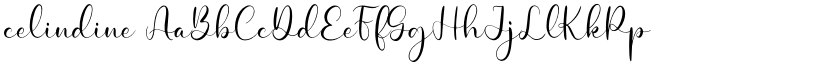 celindine font