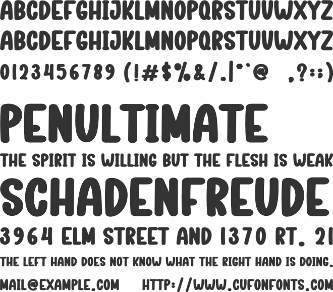 Trick Or Treat font preview