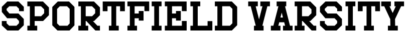 Sportfield Varsity Regular font