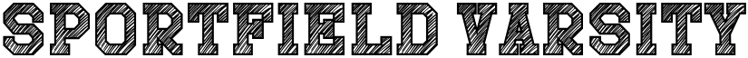 Sportfield Varsity Scrible font