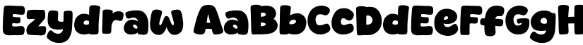 Ezydraw font