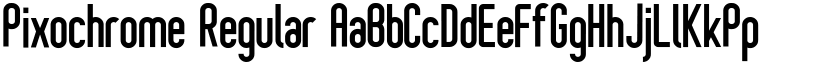 Pixochrome Regular font